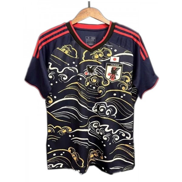 Japan special limited edition jersey black soccer uniform men's sports football kit top shirt 2023-2024